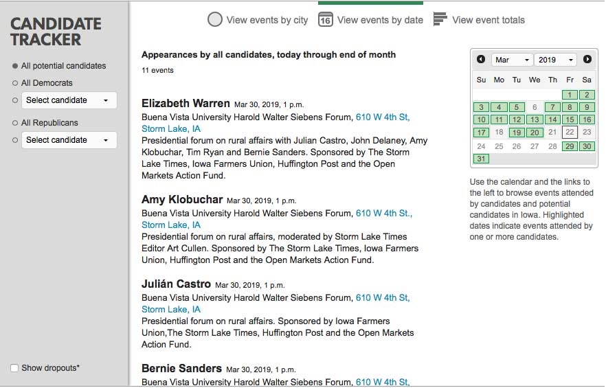 Candidate Tracker